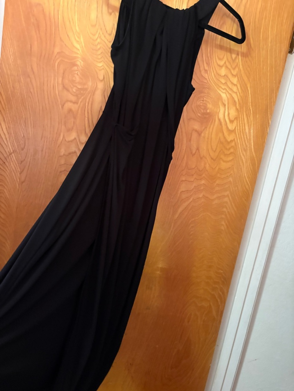 Prada Black Halter Midi Dress with *FLAW* S - Picture 8 of 9